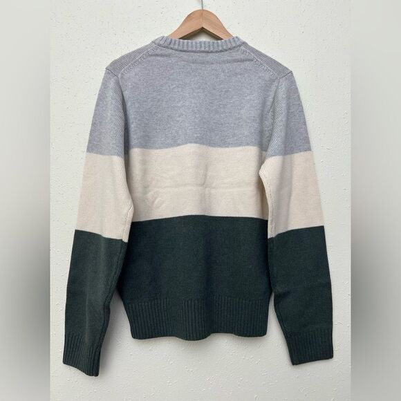 AYR The Yachty Luxury Men's Merino Wool Knit Sweater - Newfoundland Size S - Picture 3 of 10